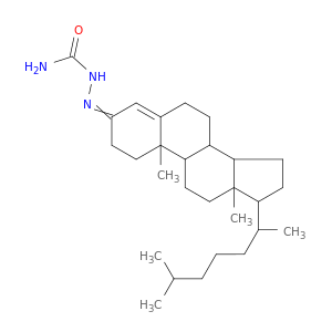 [[10,13-dimethyl-17-(6-methylheptan-2-yl)-1,2,6,7,8,9,11,12,14,15,16,17-dodecahydrocyclopenta[a]phenanthren-3-ylidene]amino]urea