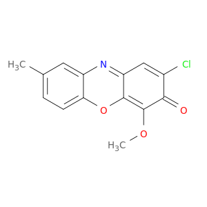 3H-Phenoxazin-3-one, 2-chloro-4-methoxy-8-methyl-