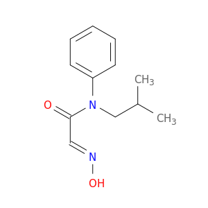 Acetamide, 2-(hydroxyimino)-N-(2-methylpropyl)-N-phenyl-, (E)-
