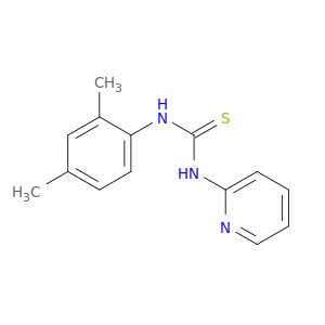 Thiourea, N-(2,4-dimethylphenyl)-N'-2-pyridinyl-