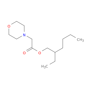 4-Morpholineacetic acid, 2-ethylhexyl ester