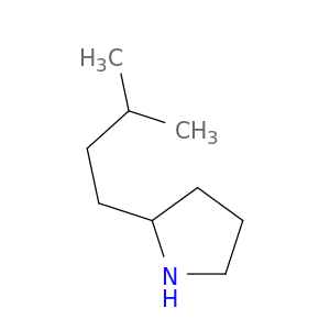 2-(3-methylbutyl)pyrrolidine