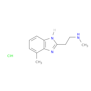 N-Methyl-2-(4-methyl-1H-benzo[d]imidazol-2-yl)ethanamine hydrochloride
