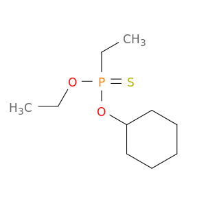 Phosphonothioic acid, ethyl-, O-cyclohexyl O-ethyl ester