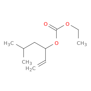 Carbonic acid, 1-ethenyl-3-methylbutyl ethyl ester