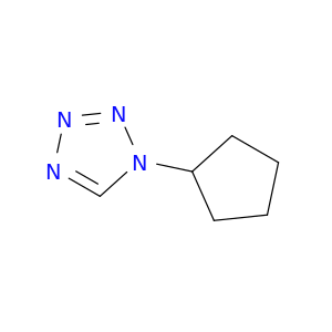 1H-Tetrazole, 1-cyclopentyl-