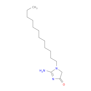 2-氨基-1-十二烷基-1,5-二氢-4H-咪唑-4-一