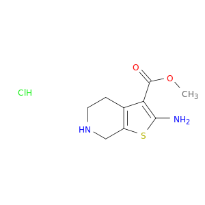 Methyl 2-amino-4,5,6,7-tetrahydrothieno[2,3-c]pyridine-3-carboxylate hydrochloride