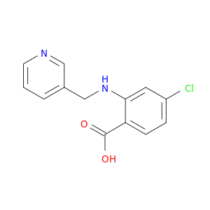 Benzoic acid, 4-chloro-2-[(3-pyridinylmethyl)amino]-