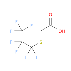 2-[(Heptafluoropropyl)sulfanyl]acetic acid