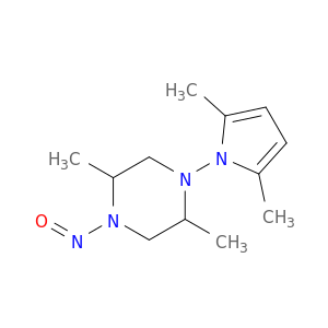 1-(2,5-DIMETHYL-1H-PYRROL-1-YL)-2,5-DIMETHYL-4-NITROSOPIPERAZINE