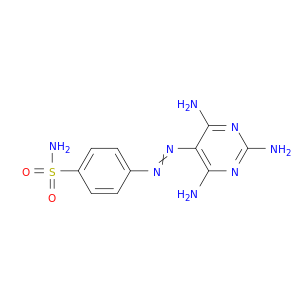 Benzenesulfonamide,4-[2-(2,4,6-triamino-5-pyrimidinyl)diazenyl]-