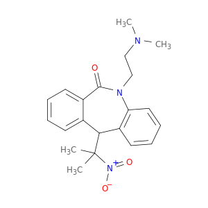 5-[2-(dimethylamino)ethyl]-11-(2-nitropropan-2-yl)-5,11-dihydro-6h-dibenzo[b,e]azepin-6-one