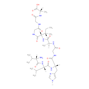 L-Alanine, L-valyl-L-valyl-L-histidylglycyl-L-alanyl-L-isoleucylglycylglycyl-