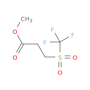 Methyl 3-trifluoromethanesulfonylpropanoate