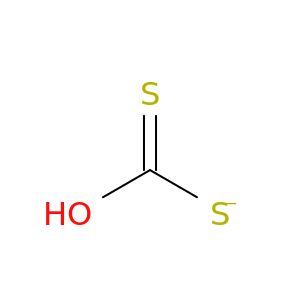 Carbonodithioate, hydrogen