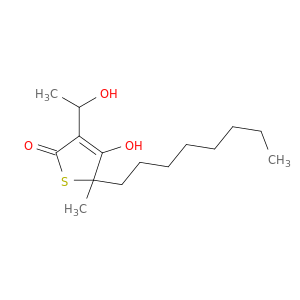 2(5H)-Thiophenone, 4-hydroxy-3-(1-hydroxyethyl)-5-methyl-5-octyl-