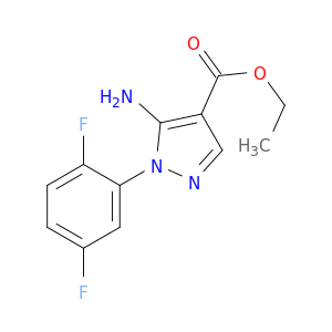 5-氨基-1-(2,5-二氟苯基)-1H-吡唑-4-羧酸乙酯