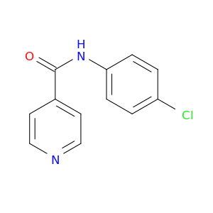 4-Pyridinecarboxamide, N-(4-chlorophenyl)-