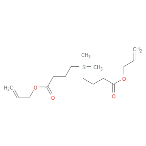 Butanoic acid, 4,4'-(dimethylsilylene)bis-, di-2-propenyl ester