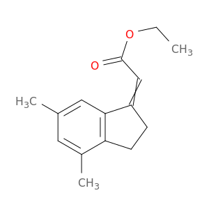 Acetic acid, (2,3-dihydro-4,6-dimethyl-1H-inden-1-ylidene)-, ethyl ester