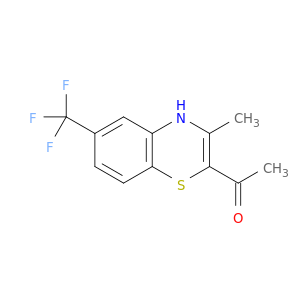 Ethanone, 1-[3-methyl-6-(trifluoromethyl)-4H-1,4-benzothiazin-2-yl]-