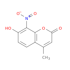 7-羟基-4-甲基-8-硝基香豆素