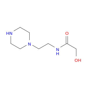 2-HYDROXY-N-(2-PIPERAZIN-1-YLETHYL)ACETAMIDE