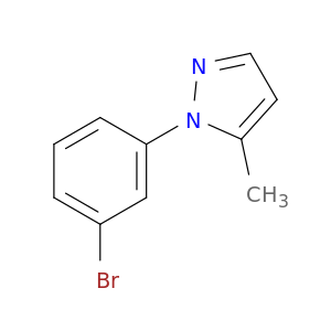 1-(3-bromophenyl)-5-methyl-1H-pyrazole