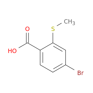 4-Bromo-2-(methylsulfanyl)benzoic acid