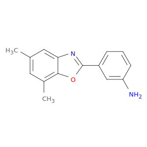 3-(5,7-二甲基-2-苯并恶唑基)苯甲胺