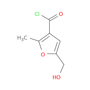 3-Furancarbonylchloride, 5-(hydroxymethyl)-2-methyl-