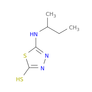 5-(sec-Butylamino)-1,3,4-thiadiazole-2-thiol