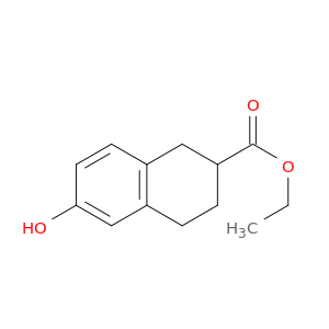 2-Naphthalenecarboxylic acid, 1,2,3,4-tetrahydro-6-hydroxy-, ethyl ester