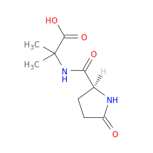 Alanine, 2-methyl-N-(5-oxo-L-prolyl)-