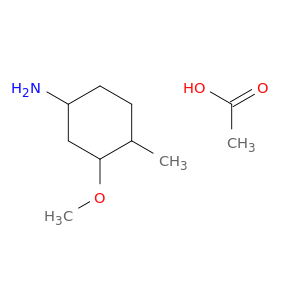 Cyclohexanamine, 3-methoxy-4-methyl-, acetate