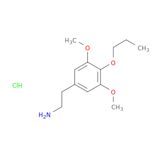 3,5-二甲氧基-4-丙氧基苯乙胺盐酸盐