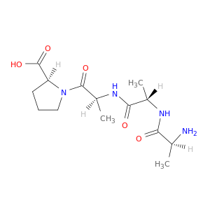 L-Proline, 1-[N-(N-L-alanyl-L-alanyl)-L-alanyl]-