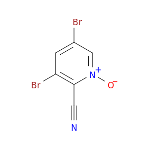2-吡啶羰基腈,3,5-二溴,1氧化物