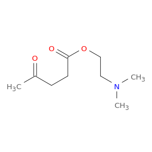 Pentanoic acid, 4-oxo-, 2-(dimethylamino)ethyl ester
