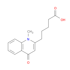 2-Quinolinepentanoic acid, 1,4-dihydro-1-methyl-4-oxo-