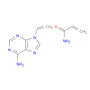 9-ethenylpurin-6-amine; prop-2-enamide