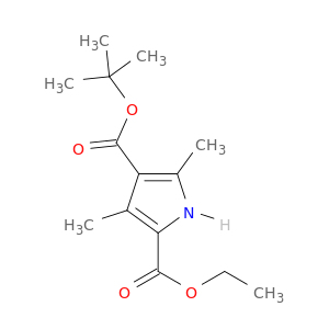 4-tert-butyl 2-ethyl 3,5-dimethyl-1h-pyrrole-2,4-dicarboxylate