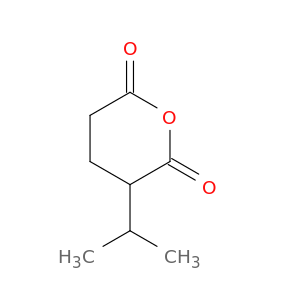 2H-Pyran-2,6(3H)-dione, dihydro-3-(1-methylethyl)-