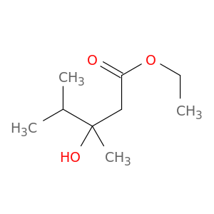 Pentanoic acid, 3-hydroxy-3,4-dimethyl-, ethyl ester