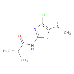 Propanamide, N-[4-chloro-5-(methylamino)-2-thiazolyl]-2-methyl-