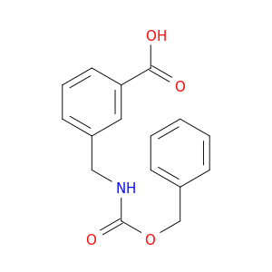 Benzoic acid, 3-[[[(phenylmethoxy)carbonyl]amino]methyl]-