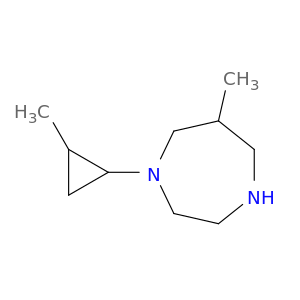 6-methyl-1-(2-methylcyclopropyl)-1,4-diazepane