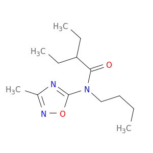 Butanamide, N-butyl-2-ethyl-N-(3-methyl-1,2,4-oxadiazol-5-yl)-