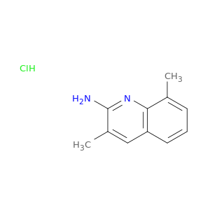 3,8-Dimethylquinolin-2-amine hydrochloride